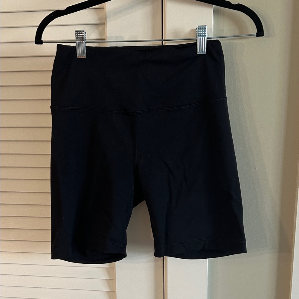 90 Degree By Reflex Black Bike Shorts